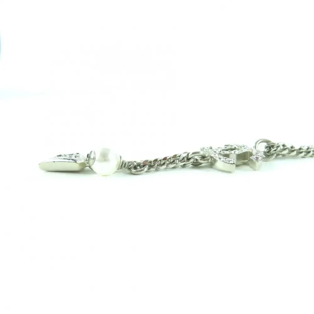 Chanel Cc Logo Pendant Necklace #250085C11B